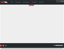 Tablet Screenshot of koc.com.tr